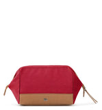 The Sak On The Go Dopp Kitt in Cotton Canvas, Travel Pouch for Men & Women, Red