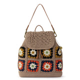 The Sak Sayulita Backpack - Hand Crochet Women's Backpack for Everyday & Travel - Daypack With Adjustable & Removable Straps