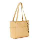 The Sak Sequoia Tote Bag in Leather with Dual Shoulder Straps, Buttercup