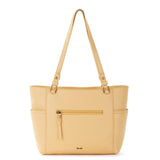 The Sak Sequoia Tote Bag in Leather with Dual Shoulder Straps, Buttercup
