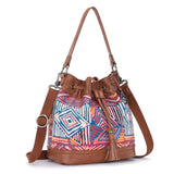 The Sak Ukiah Small Drawstring Madura Print One Size