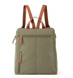 The Sak womens Esperato Recycled Nylon Backpack, Olive Ii, One Size US