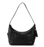 The Sak womens Kendra Hobo Bag in Leather Timeless Elevated Silhouette Soft Supple Handcrafted Sustainably, Black Ii, One Size US