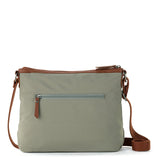 The Sak Womens Recycled Nylon Esperato Crossbody Bag In Eco - Twill, Adjustable Strap, Sage, Sage