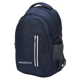 The Westzone Regular Hi Storage 25 L Waterproof Rain Cover Laptop Backpack (Navy Blue Ct), Blue, modern