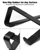 Thibault Aluminum Laptop Stand for Desk - Cooling Ergonomic Design - Fits MacBook Air Pro/DELL/HP/Lenovo/ThinkPad/Alienware - 13/14/15.6/16 - Easy Assembly - Ventilated Laptop Stand for Optimal Airflow