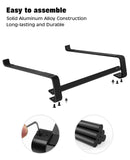 Thibault Aluminum Laptop Stand for Desk - Cooling Ergonomic Design - Fits MacBook Air Pro/DELL/HP/Lenovo/ThinkPad/Alienware - 13/14/15.6/16 - Easy Assembly - Ventilated Laptop Stand for Optimal Airflow