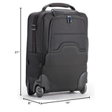 Think Tank Airport TakeOff V2 2 Wheel Rolling Carry - On Camera Shoulder Bag for Photography and Video Equipment - Black