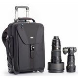 Think Tank Airport TakeOff V2 2 Wheel Rolling Carry-On Camera Shoulder Bag for Photography and Video Equipment - Black