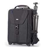 Think Tank Airport TakeOff V2 2 Wheel Rolling Carry - On Camera Shoulder Bag for Photography and Video Equipment - Black