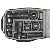 Think Tank Airport TakeOff V2 2 Wheel Rolling Carry - On Camera Shoulder Bag for Photography and Video Equipment - Black