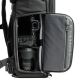 Think Tank FocusPoint 22L RollTop Camera Backpack - Urban Rust: Expandable Travel & Camera Backpack with Laptop Sleeve, Quick Side and Back Access, Rain Cover – Versatile Photography & Travel Bag