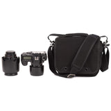 Think Tank Retrospective 5 V2.0 Canvas Shoulder Bag for Mirrorless or Standard DSLR Cameras and Photo Accessories - Black (Black, 5 V2.0)