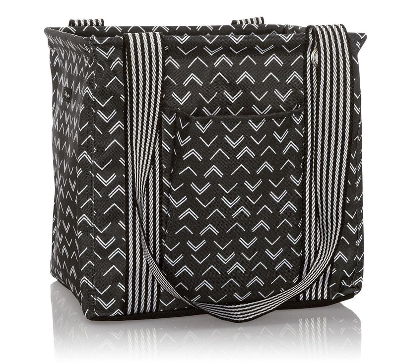 Thirty - One bag small utility tote tip top chevron