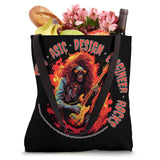 This ASIC Design Engineer Rocks Funny Musician Tote Bag
