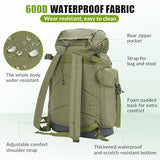 THKFISH Large Capacity Fishing Hunting Backpack Chair with Rod Holder