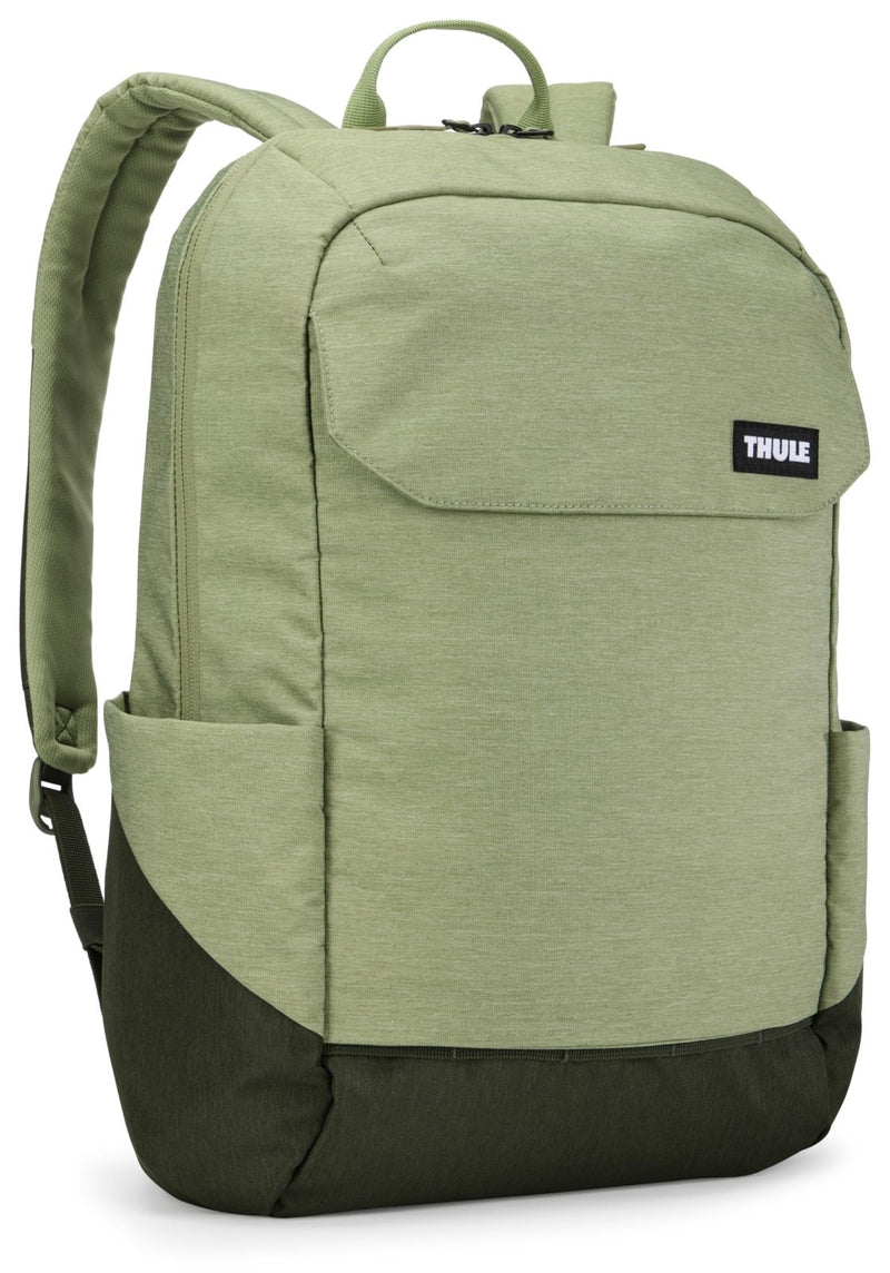 Thule Lithos 20L Backpack, Padded Pocket fits 16" Laptop, Front Pocket Organizer, Large Storage Compartment, Side Bottle Pocket