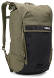 Thule Paramount Bike Commuter Backpack - 20L Capacity - Adjustable fit - 16" Padded Laptop Sleeve and 11" Tablet Pocket - Rolltop Closure - Side Phone Pocket - Taillight Loop