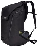 Thule Paramount Bike Commuter Backpack - 28L Capacity - Adjustable fit - 16" Padded Laptop Sleeve and 11" Tablet Pocket - Helmet Attachment - Accessible Side Phone Pocket - Taillight Loop