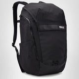 Thule Paramount Bike Commuter Backpack - 28L Capacity - Adjustable fit - 16" Padded Laptop Sleeve and 11" Tablet Pocket - Helmet Attachment - Accessible Side Phone Pocket - Taillight Loop