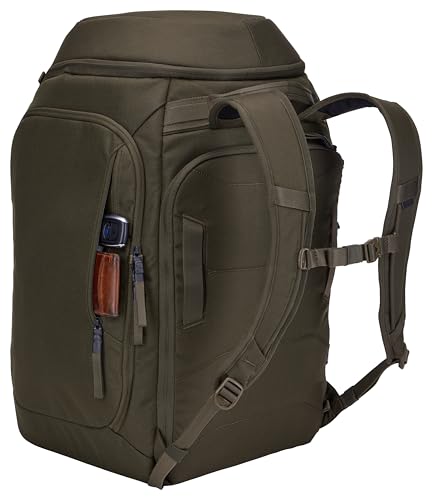 Thule RoundTrip 60L Backpack - Boot backpack for ski and snowboard travel - Soft pocket for goggles and helmet