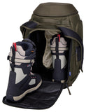 Thule RoundTrip 60L Backpack - Boot backpack for ski and snowboard travel - Soft pocket for goggles and helmet