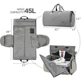 Tie Case Bag and Convertible Garment Duffel Bag