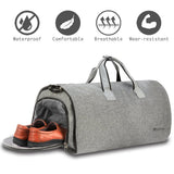 Tie Case Bag and Convertible Garment Duffel Bag