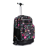 Tilami Rolling Backpack 18 inch Wheeled Backpack School College Student Travel Trip Boys and Girls | Backpacks4Less