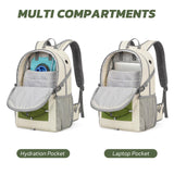 TILYMOL Hiking Travel Backpack for Men Women 25L - Small Lightweight Waterproof Outdoor Camping Backpack/Day Pack, Hiking Daypack with Hydration System for Hiking, Travel, Sports, Running, Biking