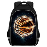 TILYTADLY School Backpack for Boys - Basketball Boys Backpack for Kids Children Teens Elementary Middle School - Students Bag for Ages 6-18,17″Bookbag Multifunctional Large Capacity