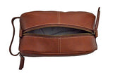 Timberland mens Nevada Leather Travel Kit Packing Organizers, Cognac, One Size US