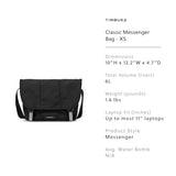 Timbuk2 Classic Messenger Bag, Army, X - Small