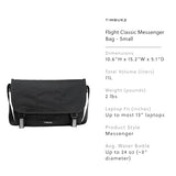 Timbuk2 Flight Classic Messenger Bag, M, Jade