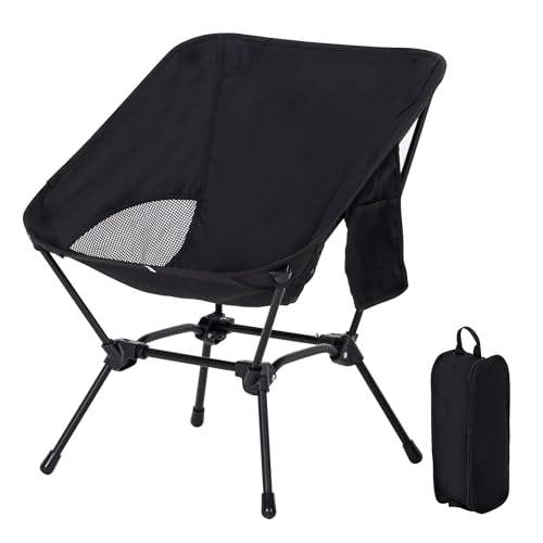 TlaroRiz Camping Chair Portable Lightweight Camping Chairs for Adults Foldable 600D Oxford Ultralight Backpacking Chair with | Backpacks4Less