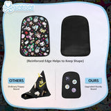 tokidoki Backpack with 4PCS Unicorno Brooch Pin Travel Backpack Casual Daypack for Outdoor (BPK_Denim Daze)