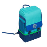 Tommy Bahama Backpack Cooler, Adjustable Straps, Zippered Compartments, Mesh Pockets, Bottle Opener (Light Blue)