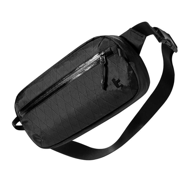 tomtoc 3.5L X - Pac Sling Bag with RFID Blocking, Crossbody Bag Minimalist Chest Shoulder Pack for Men/Women, Water - resistant Lightweight Casual Funny Pack for Travel/Daily Commute