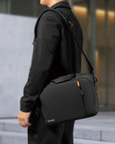 tomtoc 360 Protective Laptop Carry Case for 2026 14 - inch MacBook Pro M5/M4/M3/M2/M1 Pro/Max A3426 A3427 A3434 A3112 A3401 A3185, Water - resistant Laptop Shoulder Bag for 13 - inch MacBook Air/Pro/Neo