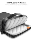 tomtoc 360 Protective Laptop Shoulder Bag for 16 - inch MacBook Pro M4/M3/M2/M1 Pro/Max A3403 A3186 A2991 2024 - 2021, 15 - inch MacBook Air M2/A3114 M2/A2941, Dell XPS 16/15, Cordura Ballistic Nylon Fabric
