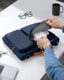 tomtoc 360 Protective Laptop Shoulder Bag for 16 - inch MacBook Pro M5/M4/M3/M2/M1 Pro/Max 2026 - 2019, Water - resistant Sleeve for Dell XPS 15 Surface Book 3 The New Razer Blade 16