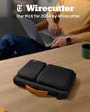 tomtoc 360 Protective Laptop Shoulder Bag for 16 - inch MacBook Pro M5/M4/M3/M2/M1 Pro/Max 2026 - 2019, Water - resistant Sleeve for Dell XPS 15 Surface Book 3 The New Razer Blade 16