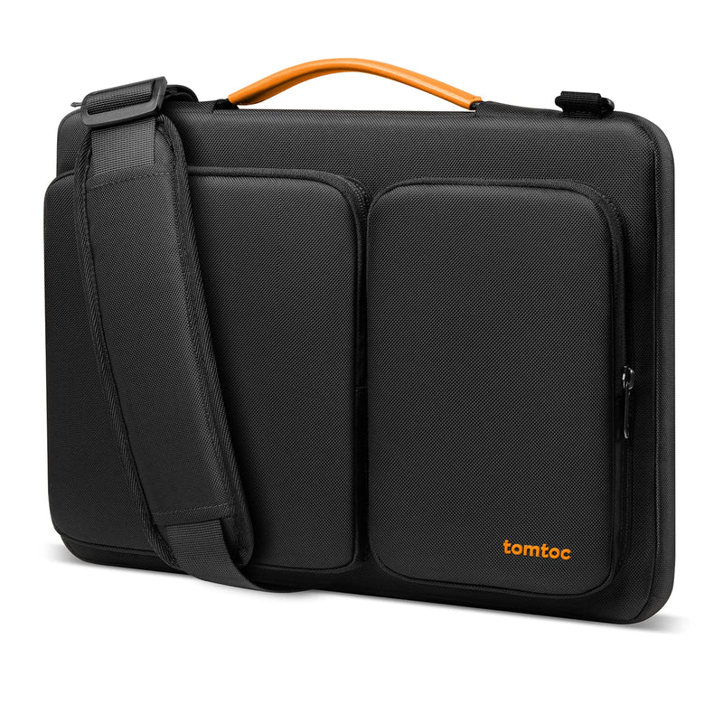 tomtoc 360 Protective Laptop Shoulder Bag for 16 - inch MacBook Pro M5/M4/M3/M2/M1 Pro/Max 2026 - 2019, Water - resistant Sleeve for Dell XPS 15 Surface Book 3 The New Razer Blade 16