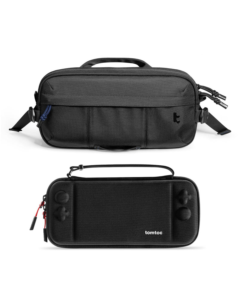 tomtoc 5.5L Sling Bag & Slim Carrying Case for Nintendo Switch 2