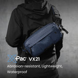 tomtoc 5.5L X - Pac Sling Bag for Nintendo Switch 2/ROG Xbox Ally X, Heavy Duty Crossbody Bag for Men, Water - resistant Carry Chest Daypack Travel Shoulder Pack for Steam Deck OLED, iPad mini, Tactical