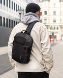 tomtoc 7L Sling Backpack Crossbody Bag for Men Women, EDC Daypack Chest Shoulder bag for 14 - inch MacBook Pro M5 Pro/Max, 13" MacBook Air, 13" iPad Air M4/Pro M5, Organized, Daily Use, Work, Travel - S