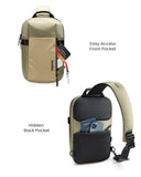 tomtoc 7L Sling Backpack Crossbody Bag for Men Women, EDC Daypack Chest Shoulder bag for 14 - inch MacBook Pro M5 Pro/Max, 13" MacBook Air, 13" iPad Air M4/Pro M5, Organized, Daily Use, Work, Travel - S