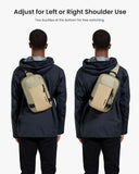 tomtoc 7L Sling Backpack Crossbody Bag for Men Women, EDC Daypack Chest Shoulder bag for 14 - inch MacBook Pro M5 Pro/Max, 13" MacBook Air, 13" iPad Air M4/Pro M5, Organized, Daily Use, Work, Travel - S