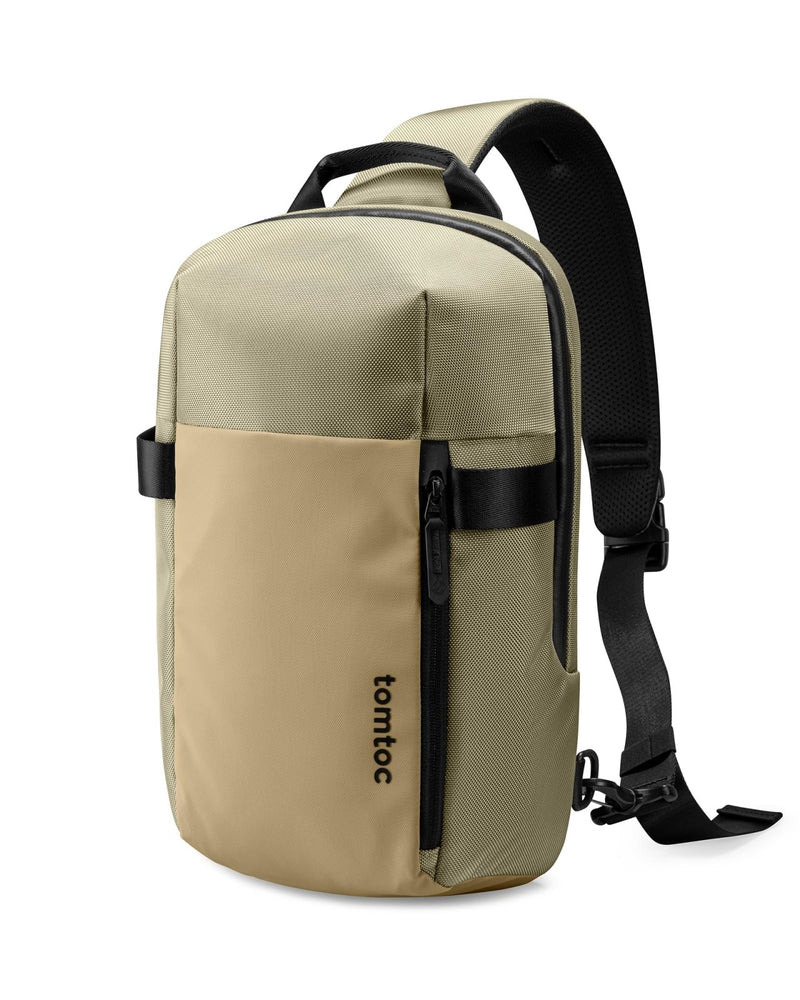 tomtoc 7L Sling Backpack Crossbody Bag for Men Women, EDC Daypack Chest Shoulder bag for 14 - inch MacBook Pro M5 Pro/Max, 13" MacBook Air, 13" iPad Air M4/Pro M5, Organized, Daily Use, Work, Travel - S
