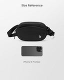tomtoc Belt Bag with RFID Blocking & Extension Strap